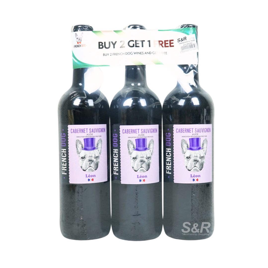 French Dog 2+1 Wine Promo Pack